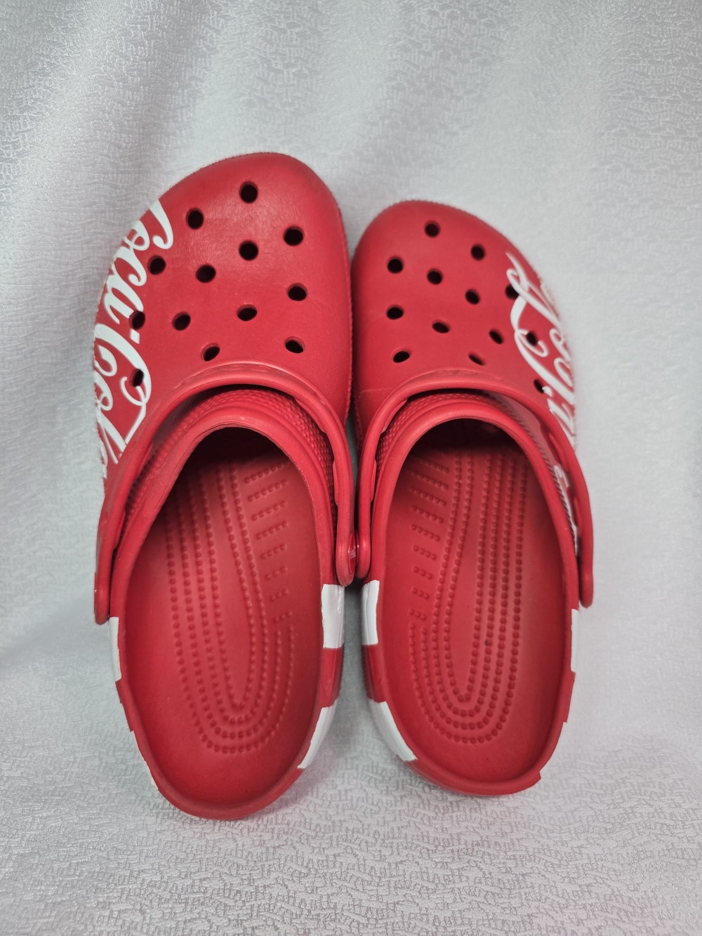 Rare Coca Cola Crocs M7 W9